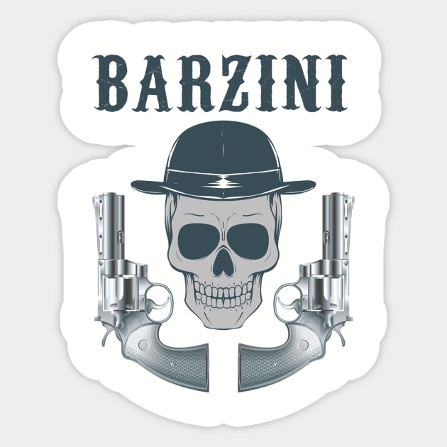 BARZINI Sticker by theanomalius_merch